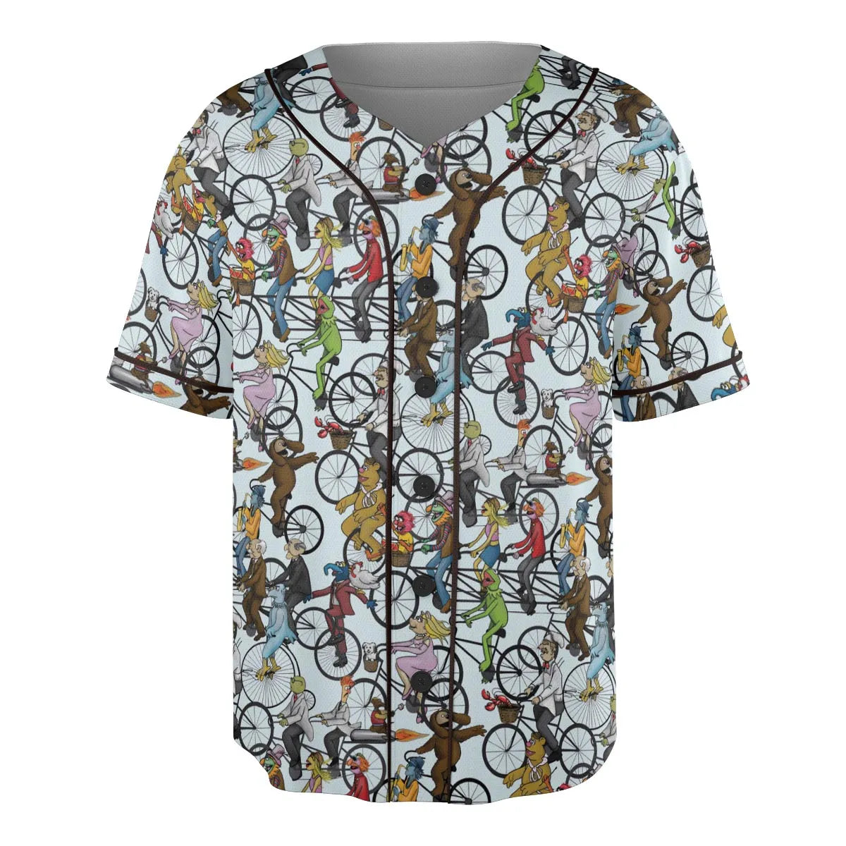 Tour De Muppet The Muppet Movie Unisex Baseball Jersey