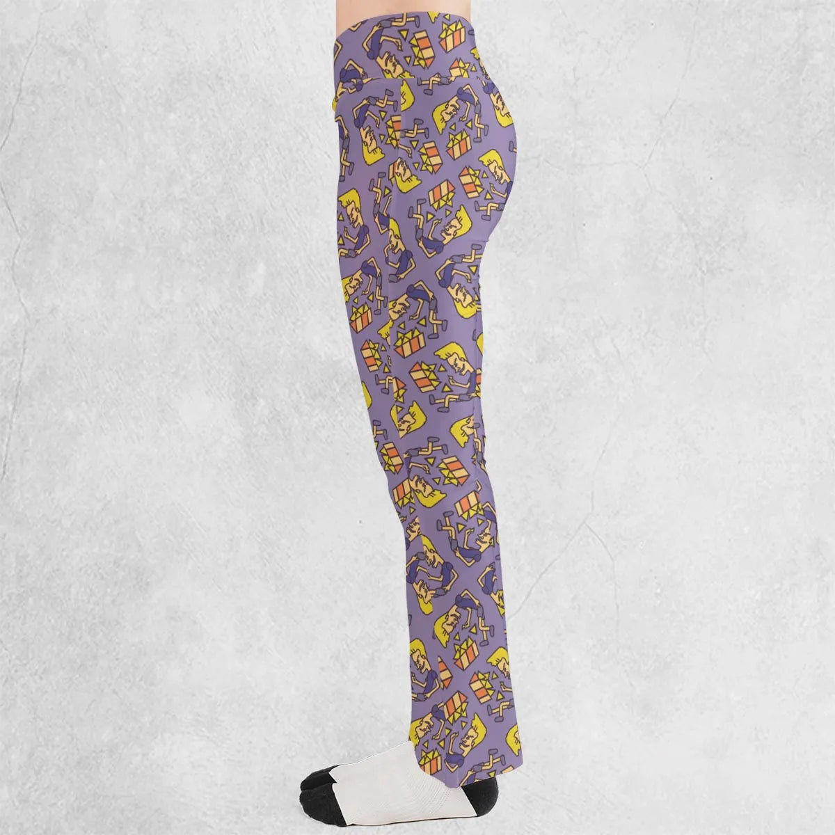 Nachos Rule Beavis and Butthead Flare Leggings