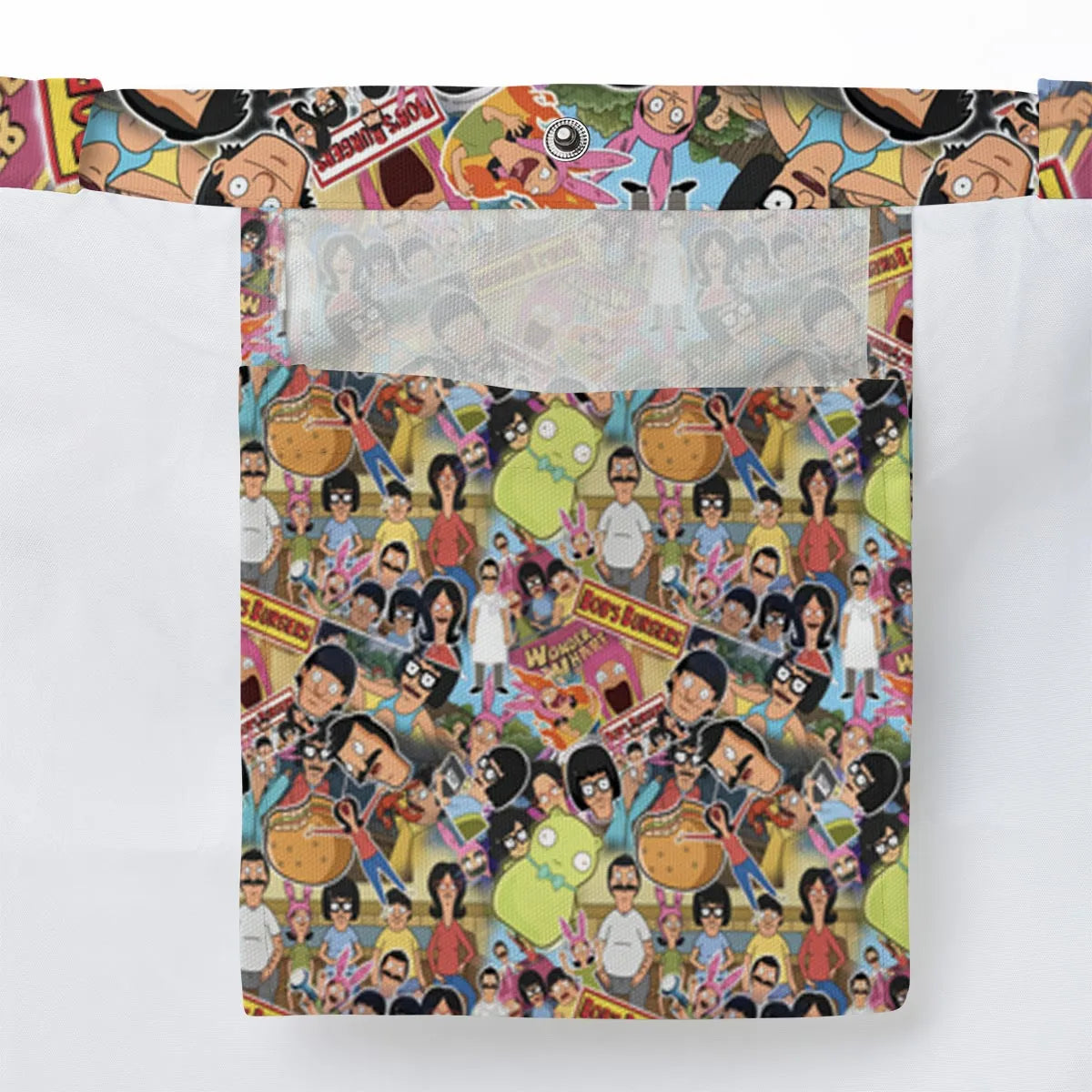 Bob's Burger Wonder Wharf Large Tote Bag