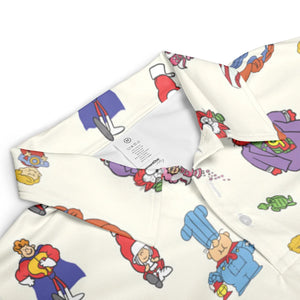 Schoolhouse Rock Characters AOP Men/Women Polo Shirt