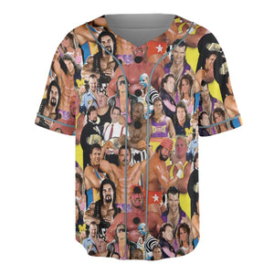 Early 90s Great Era Of WWF Unisex Baseball Jersey