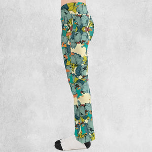 Perry The Platypus Phineas and Ferb Flare Leggings