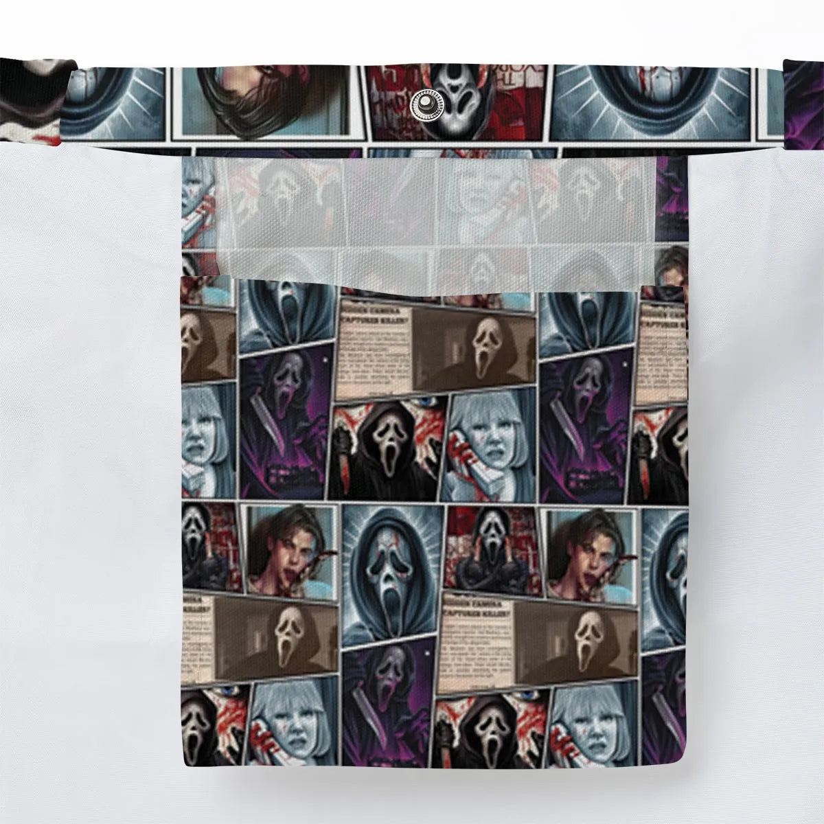 Scream Ghostface Horror Movie Halloween Large Tote Bag