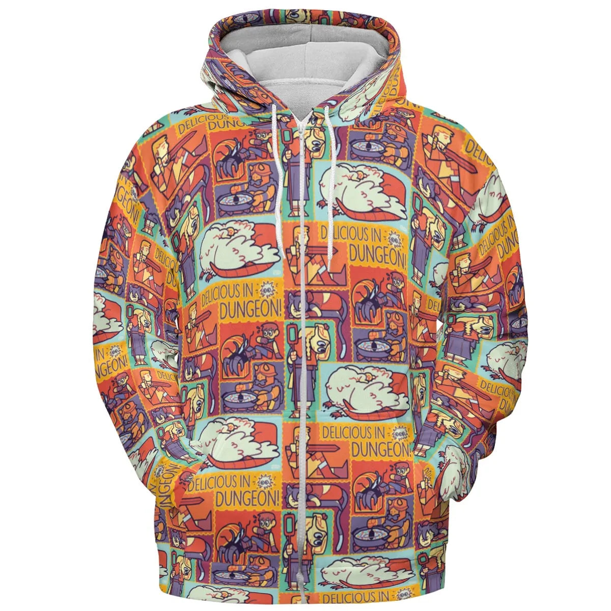 Delicious In Dungeon All-over Print Hoodie