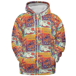 Delicious In Dungeon All-over Print Hoodie