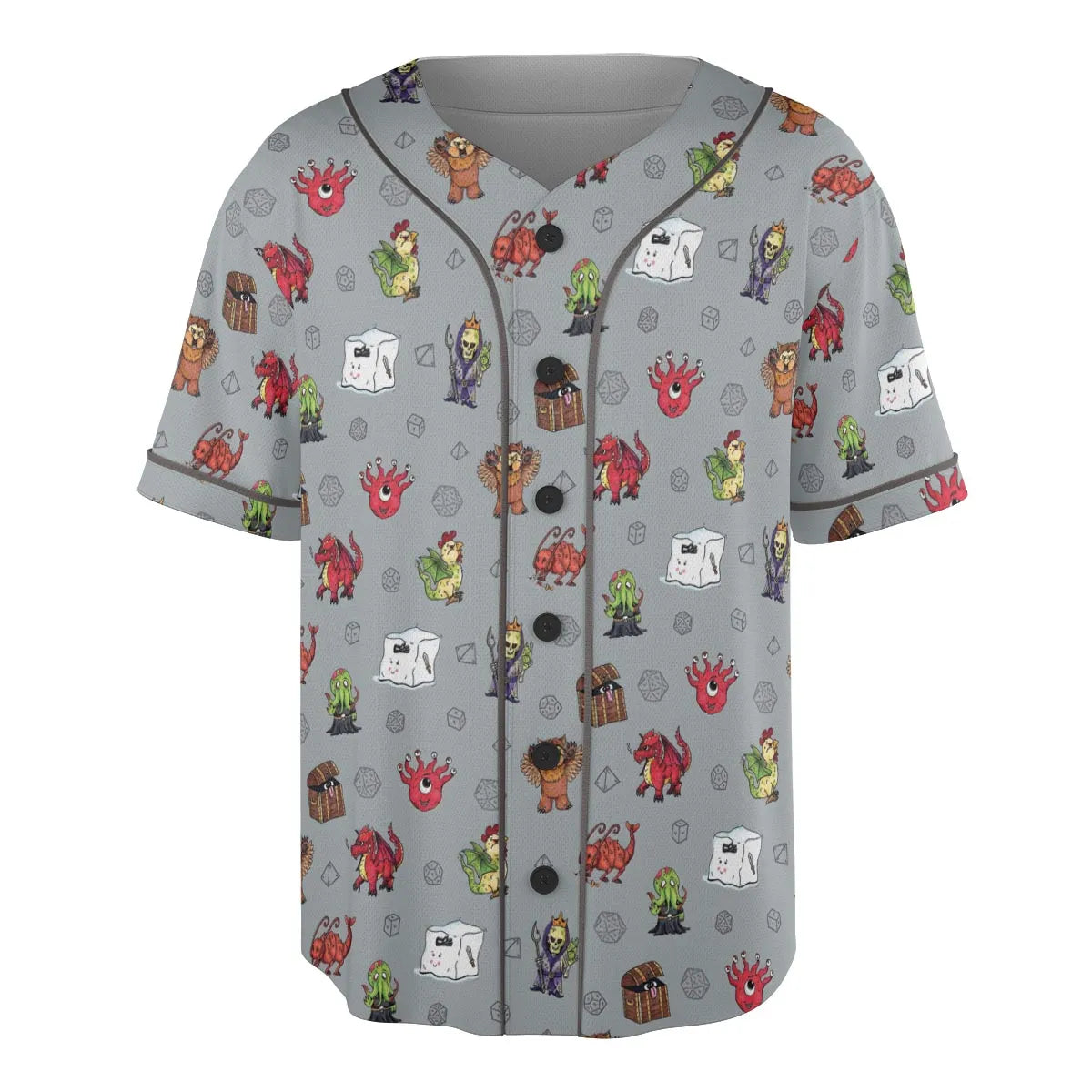 Little Monsters DnD Unisex Baseball Jersey