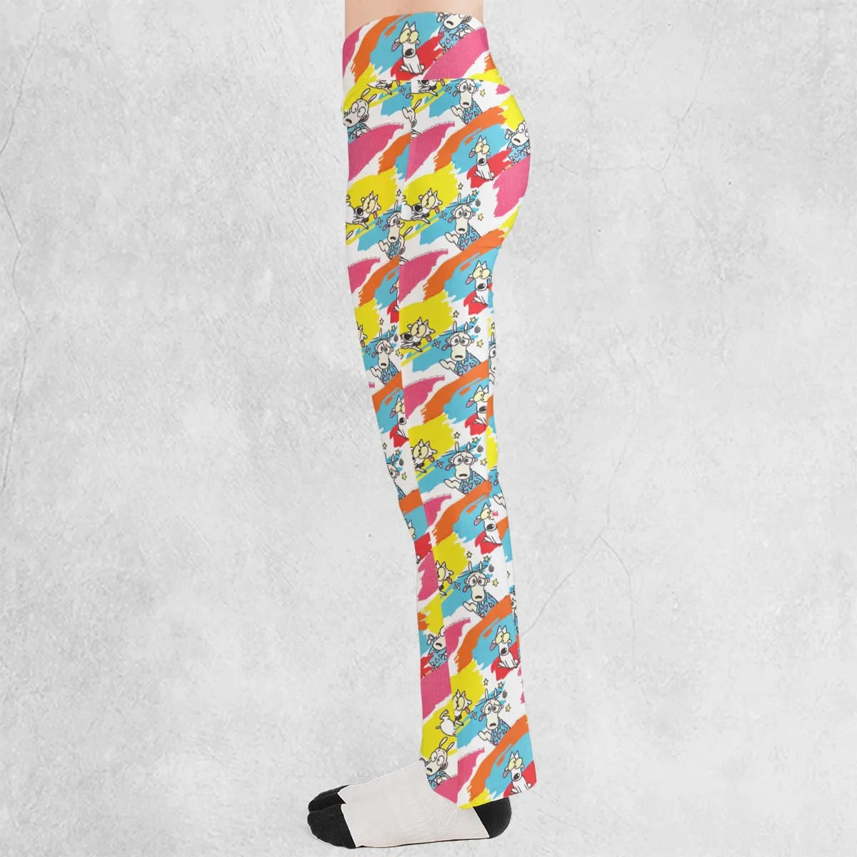 Rocko's Paint Brush Flare Leggings