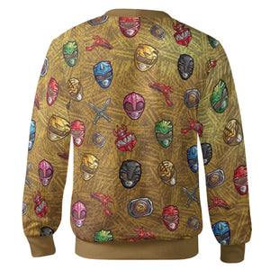 Power Team Mighty Morphin Power Rangers Cardigan