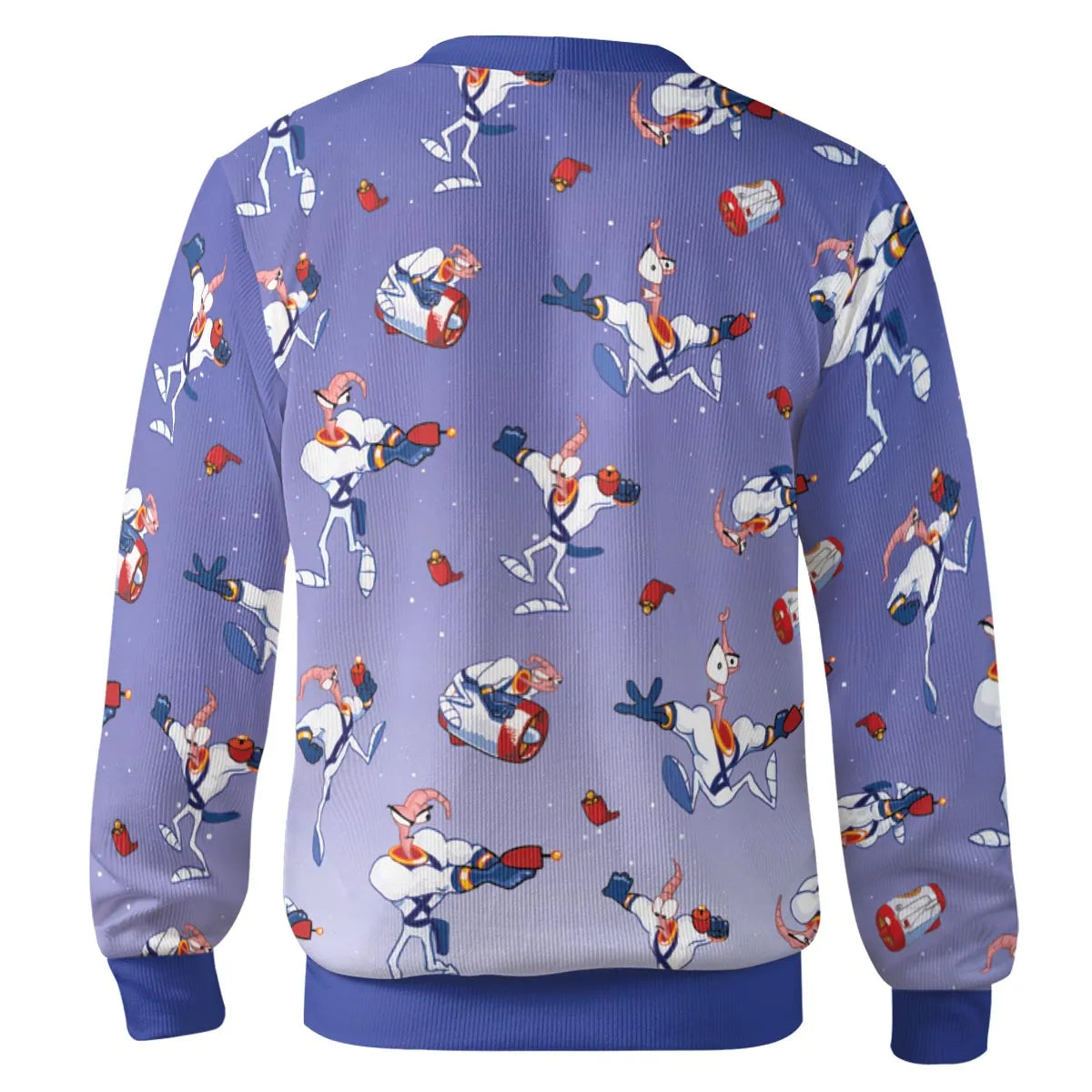 Ungroovy Earthworm Jim Cardigan