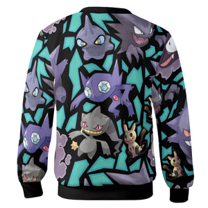 Ghost Type Pokemon Cardigan