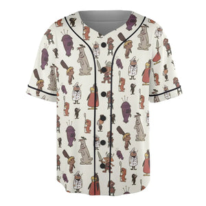 The Ruff and Reddy Show Unisex Baseball Jersey