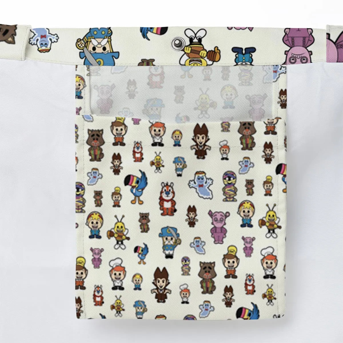 Breakfast Club Cereal Mascot Large Tote Bag