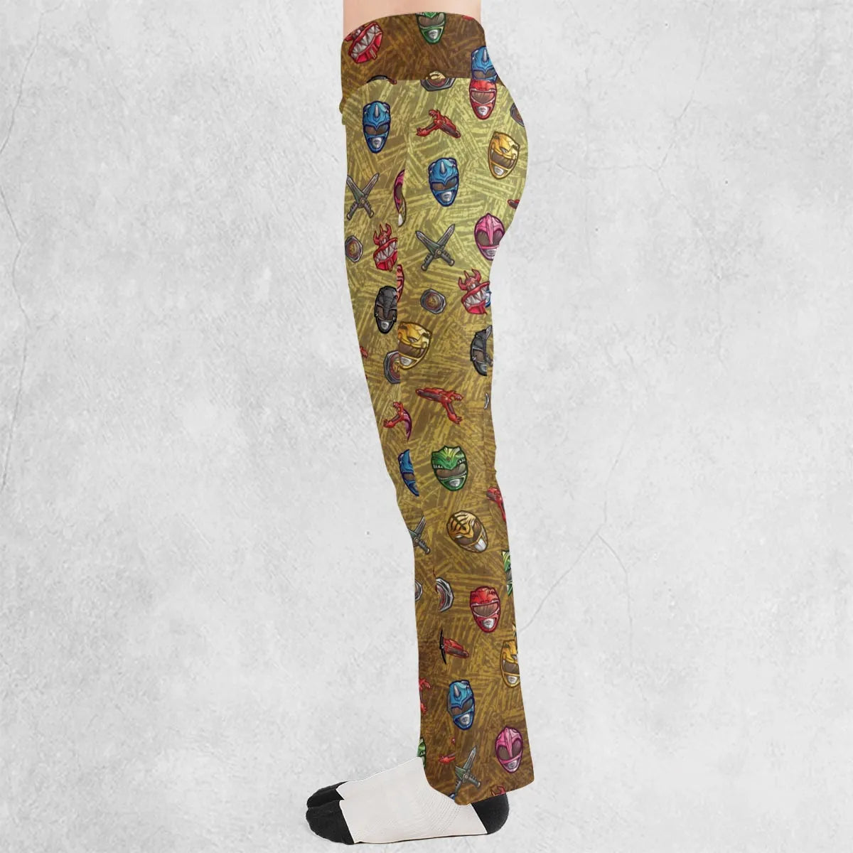Power Team Mighty Morphin Power Rangers Flare Leggings