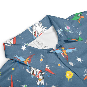 Battle of the Planets AOP Men/Women Polo Shirt