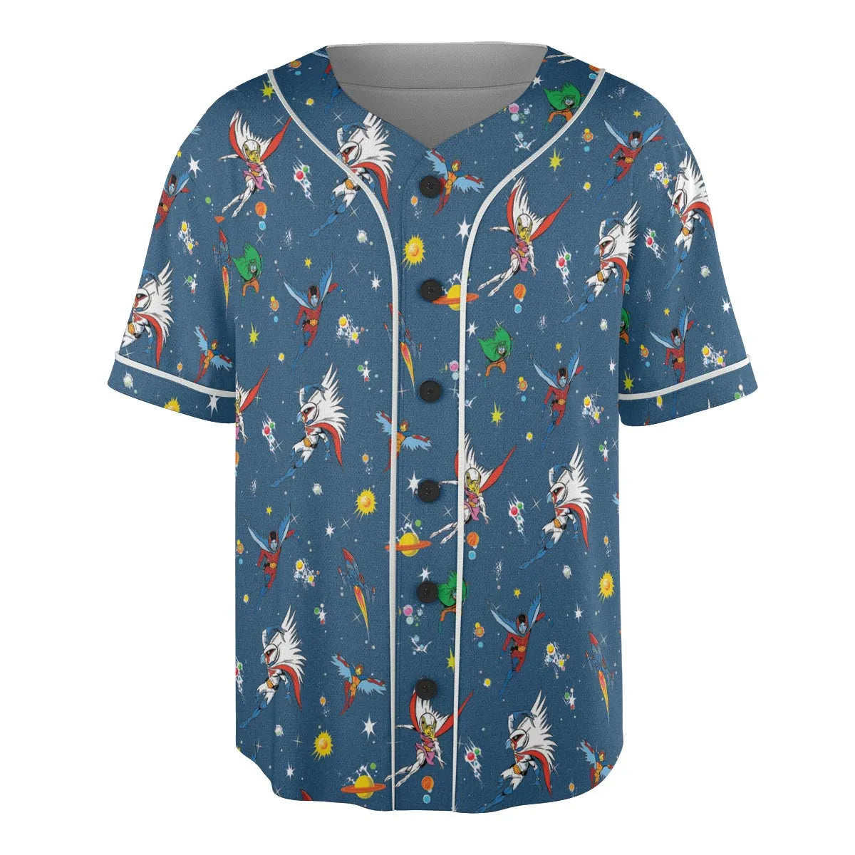 Battle of the Planets Unisex Baseball Jersey