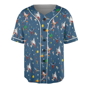 Battle of the Planets Unisex Baseball Jersey