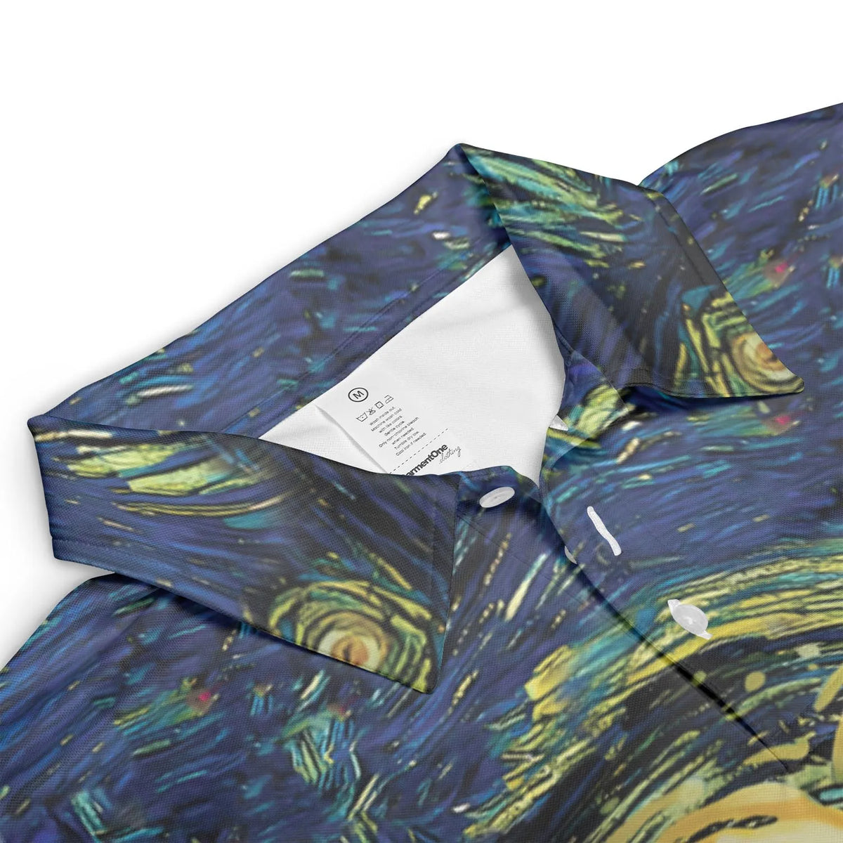 Kingdom Hearts Starry Night AOP Men/Women Polo Shirt