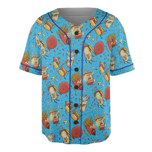 Fight! Aqua Teen Hunger Force Unisex Baseball Jersey