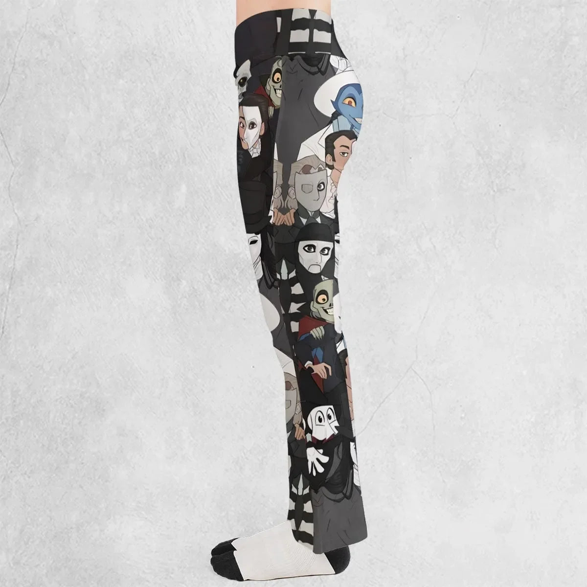 Faces The Phantom of Opera Flare Leggings