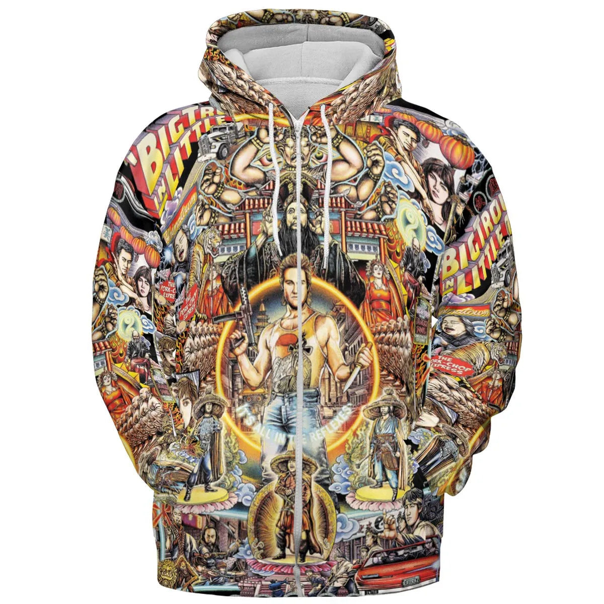 Big Trouble in Little China All-over Print Hoodie