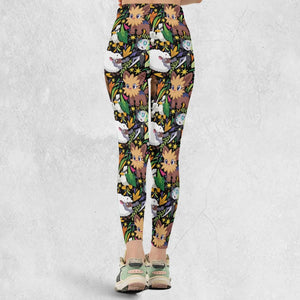 Exotic Tropical Pokemon Legging