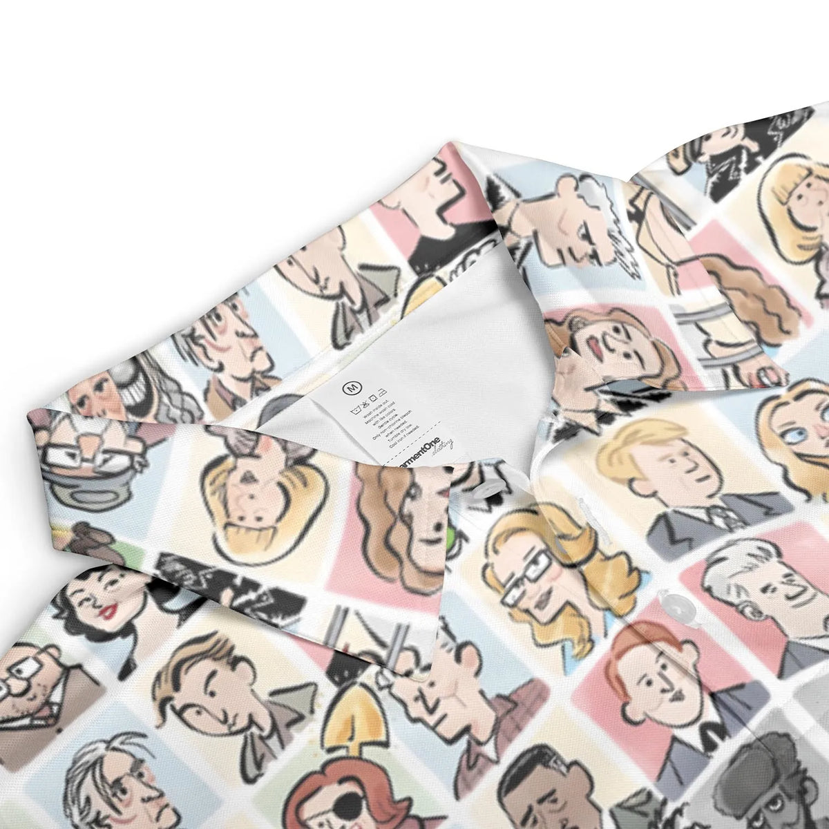 Many Faces of Twin Peaks AOP Men/Women Polo Shirt