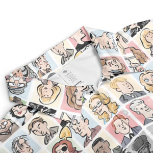 Many Faces of Twin Peaks AOP Men/Women Polo Shirt