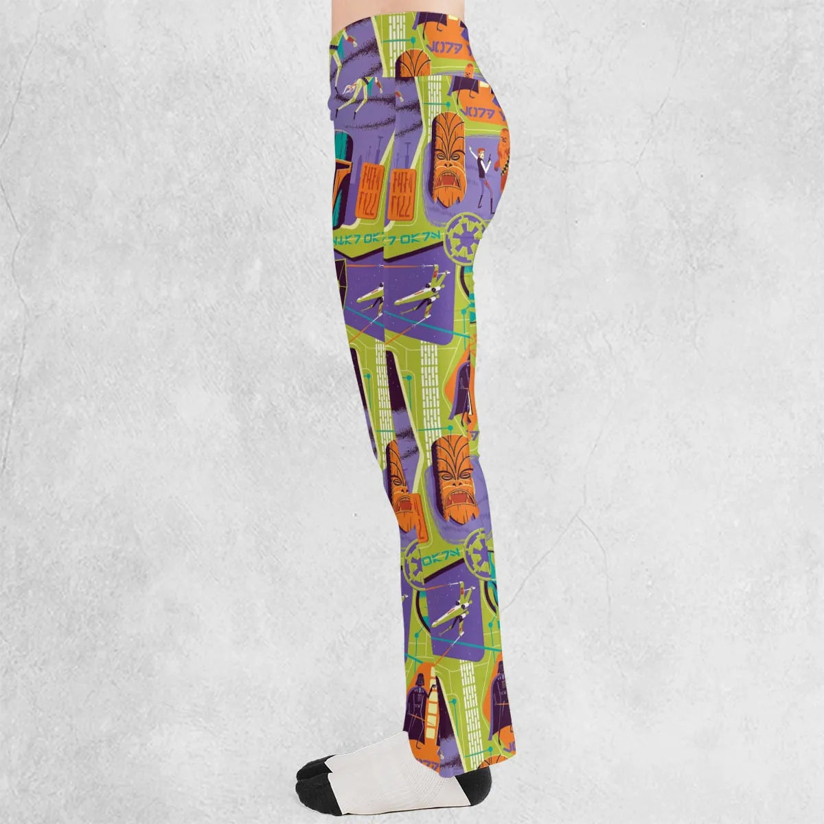 Summer Vibe Star Wars Flare Leggings