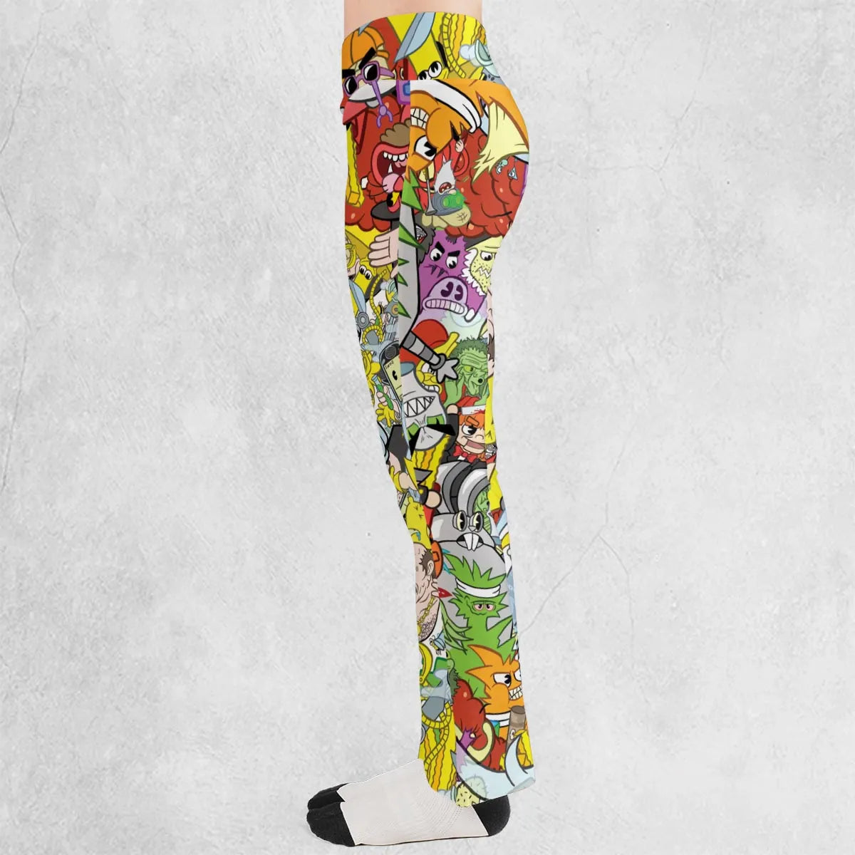 Pure Chaos Aqua Teen Hunger Force Flare Leggings