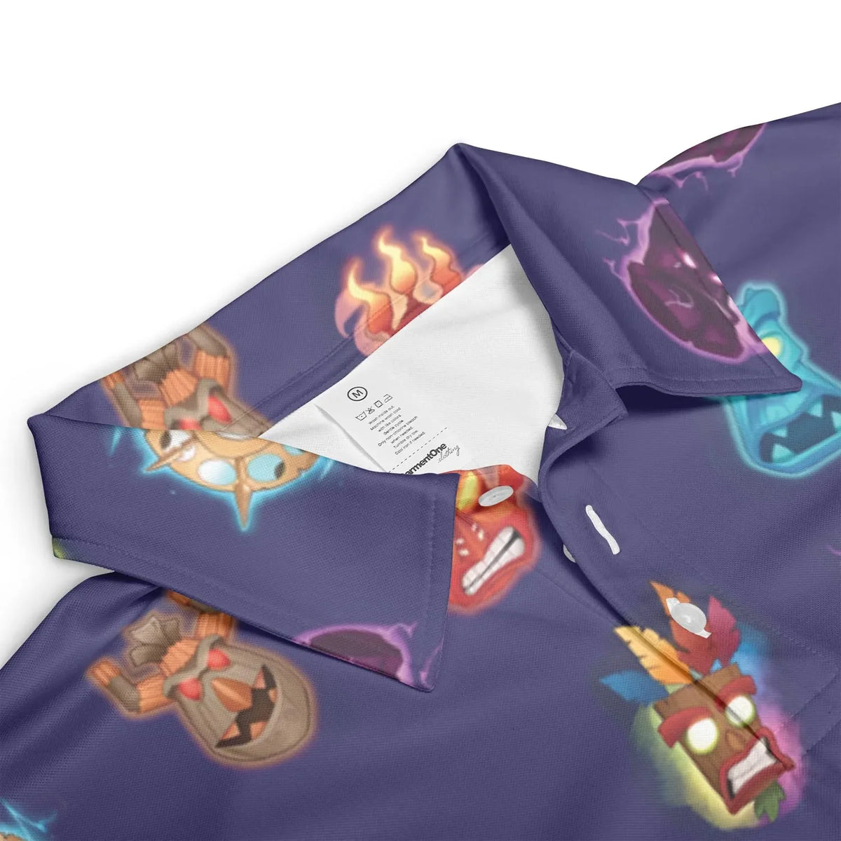 Crash Style Crash Bandicoot AOP Men/Women Polo Shirt