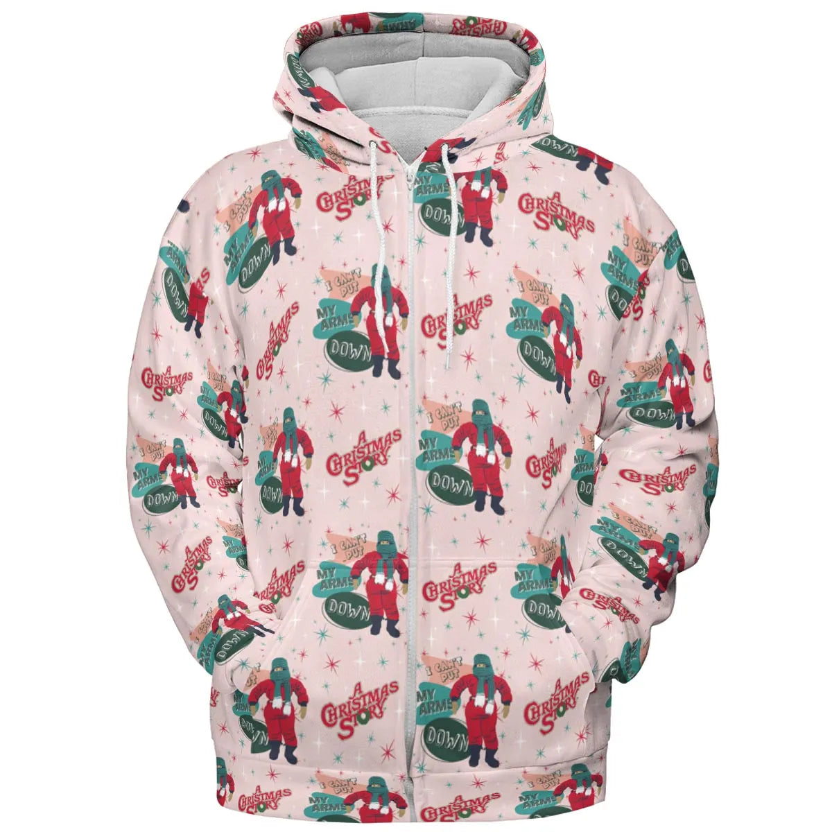 I Can't Put My Arms Down A Christmas Story All-over Print Hoodie
