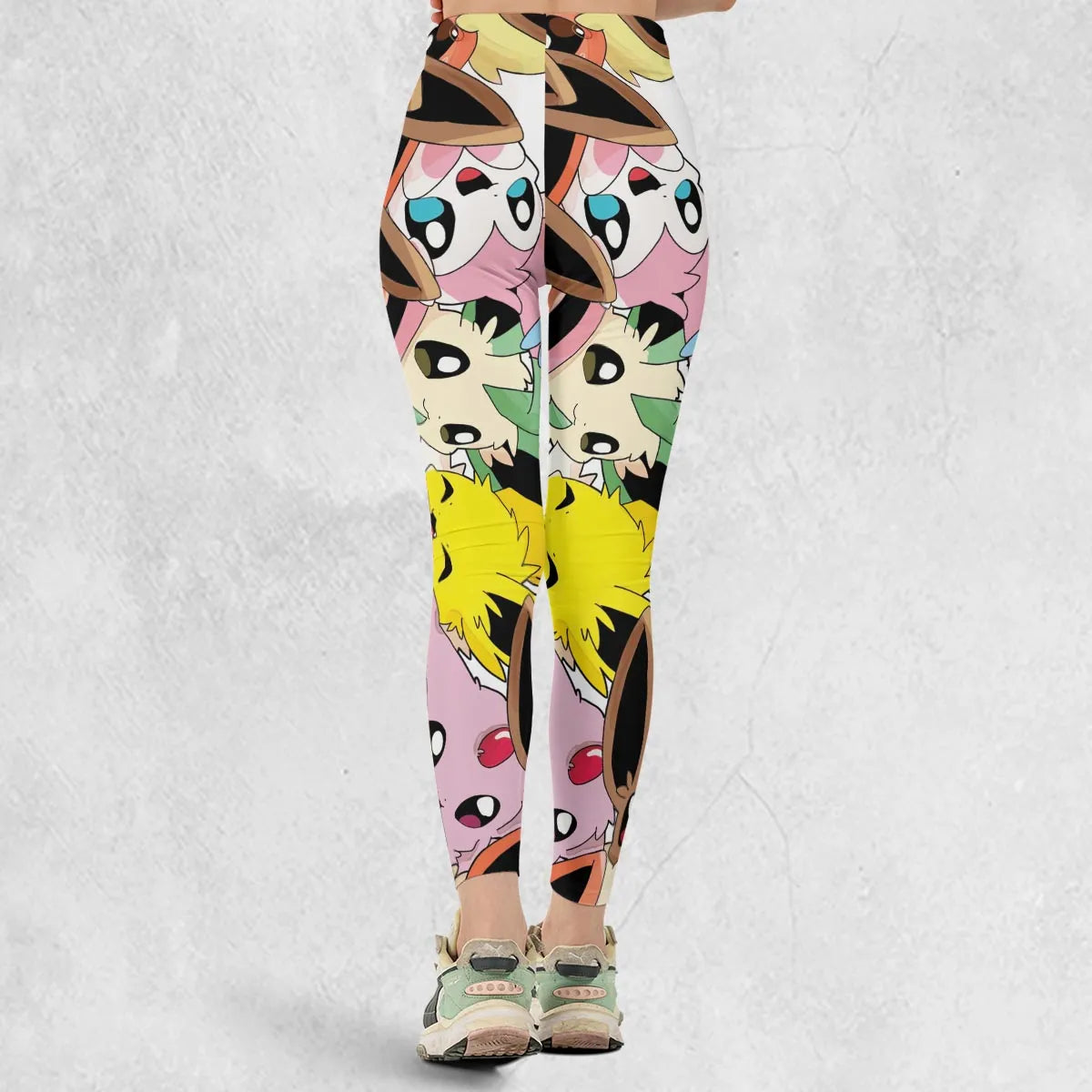 Cute Eevee Evolution Pokemon Legging