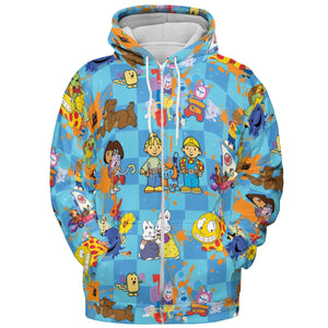 90s cartoon Nostalgic All-over Print Hoodie