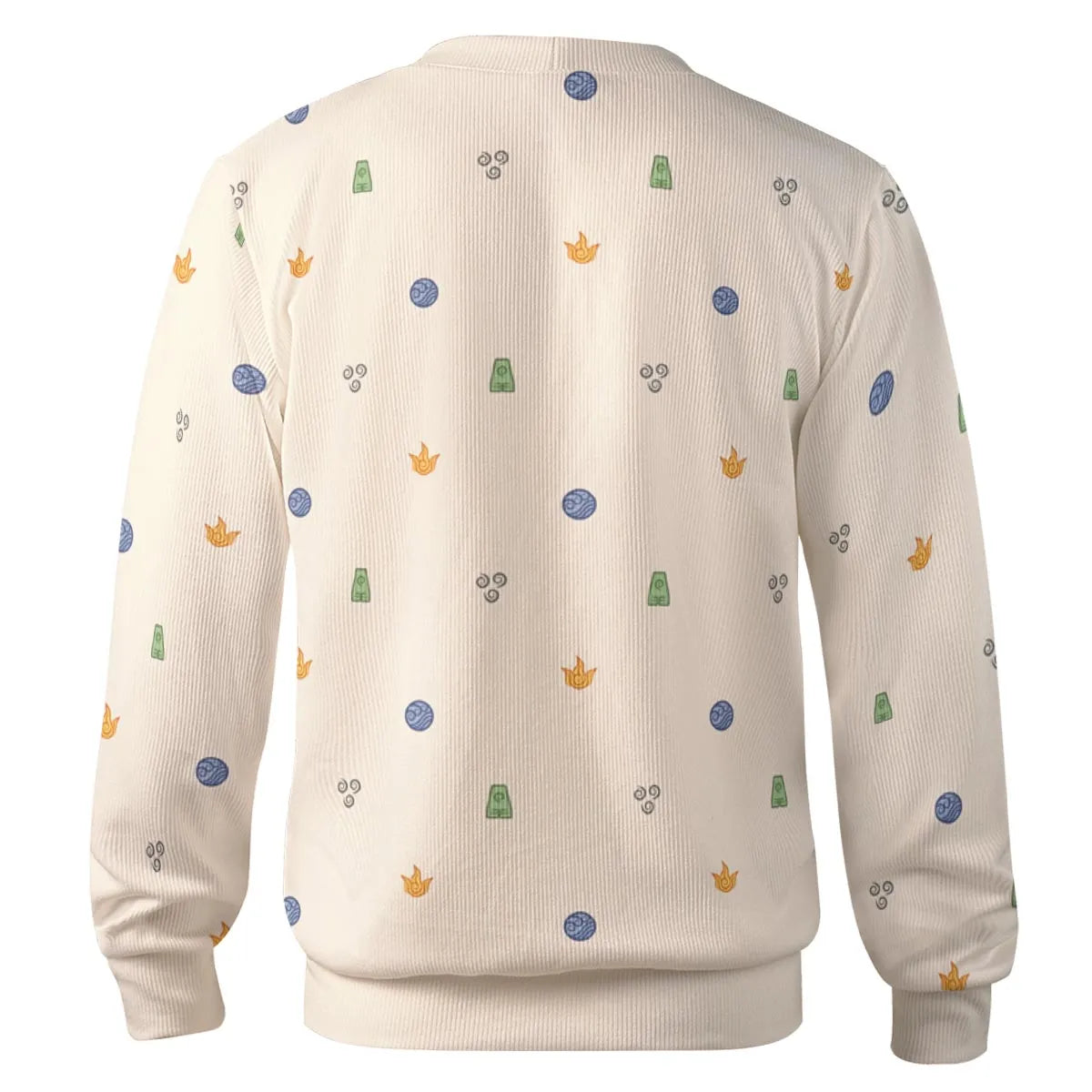 Avatar The Last Airbender Four Elements Pattern Cardigan