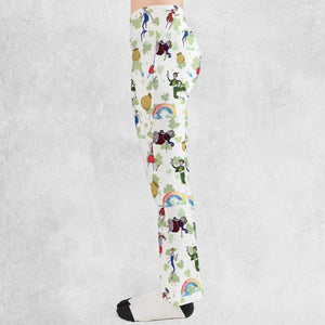 Irish Movie Finian’s Rainbow Characters Flare Leggings