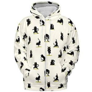 Bombay Cat Yoga Pattern All-over Print Hoodie