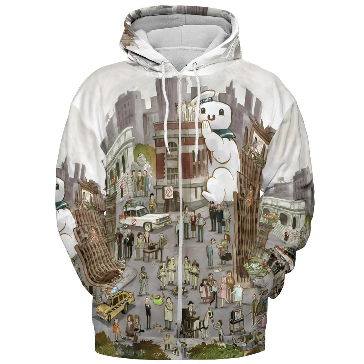 Ghostbusterland Ghostbusters All-over Print Hoodie
