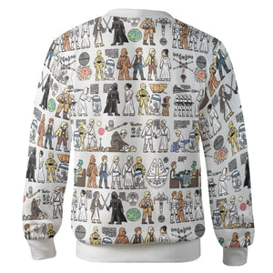 Egyptian Galaxy Wars Cardigan