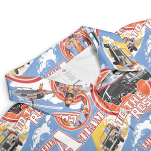 To The Rescue The A Team Pattern AOP Men/Women Polo Shirt
