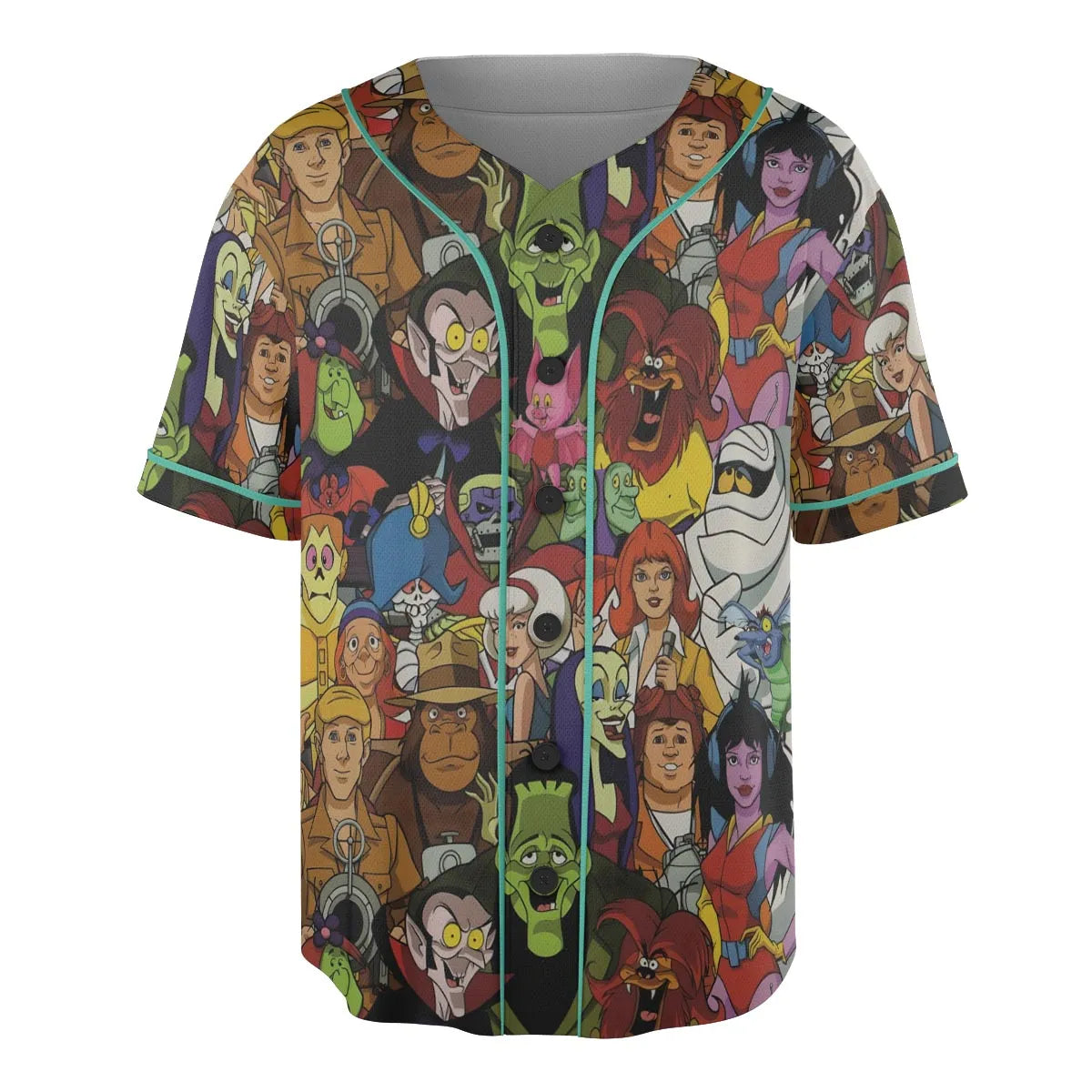 Frightfully Funny Ghostbusters Groovie Goolies Unisex Baseball Jersey