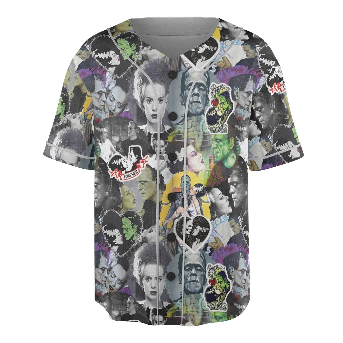Forever Frankenstein Unisex Baseball Jersey