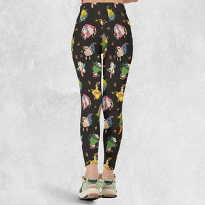 Rocko's Modern Life Pattern Legging