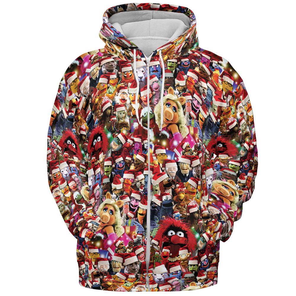 All-over Print Hoodie - 6Q3A5DS3 -  - 3