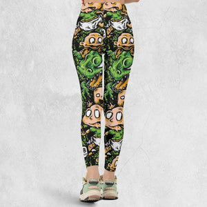 Old Skool Saturday Morning Rugrats Legging