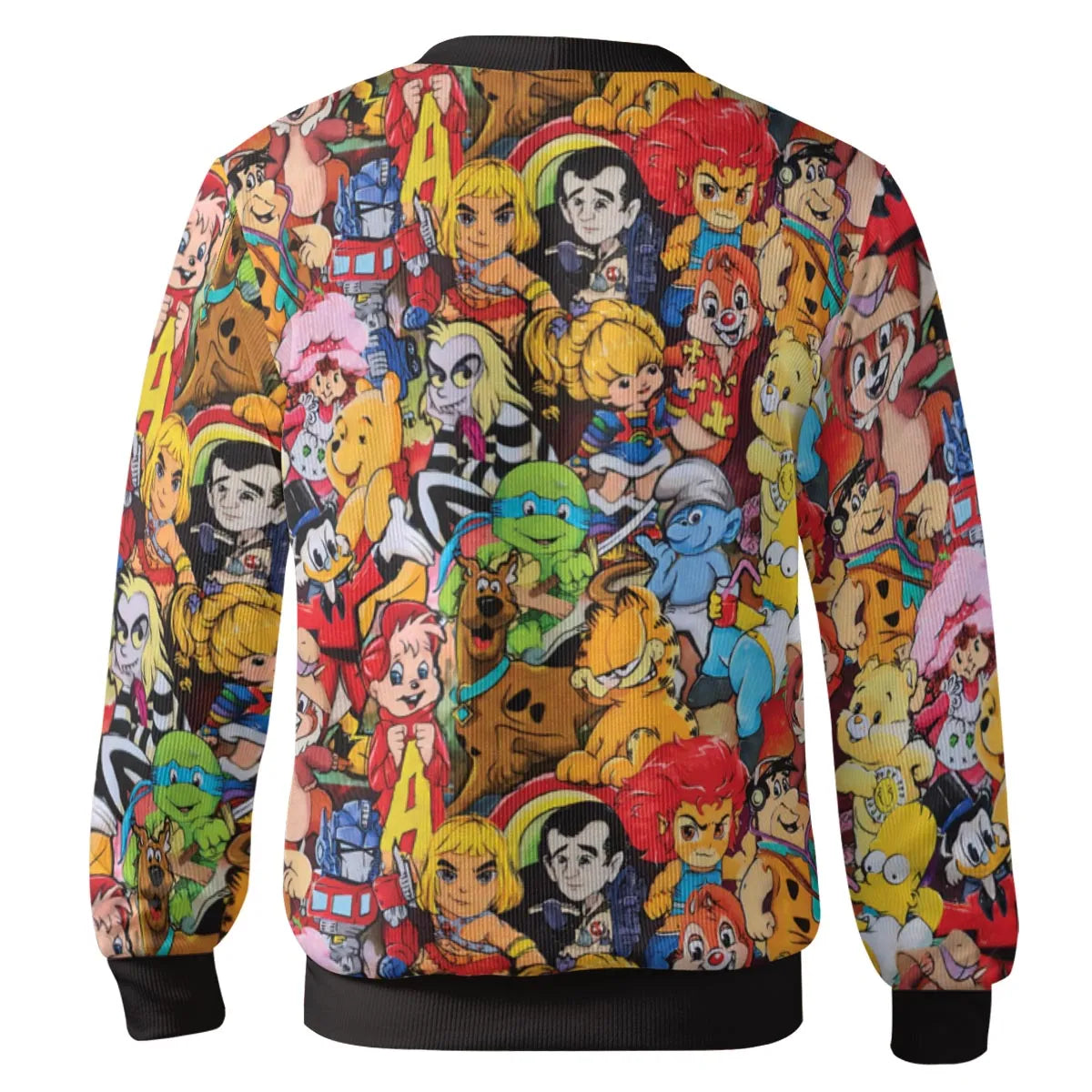Old Cartoon Characters Cardigan
