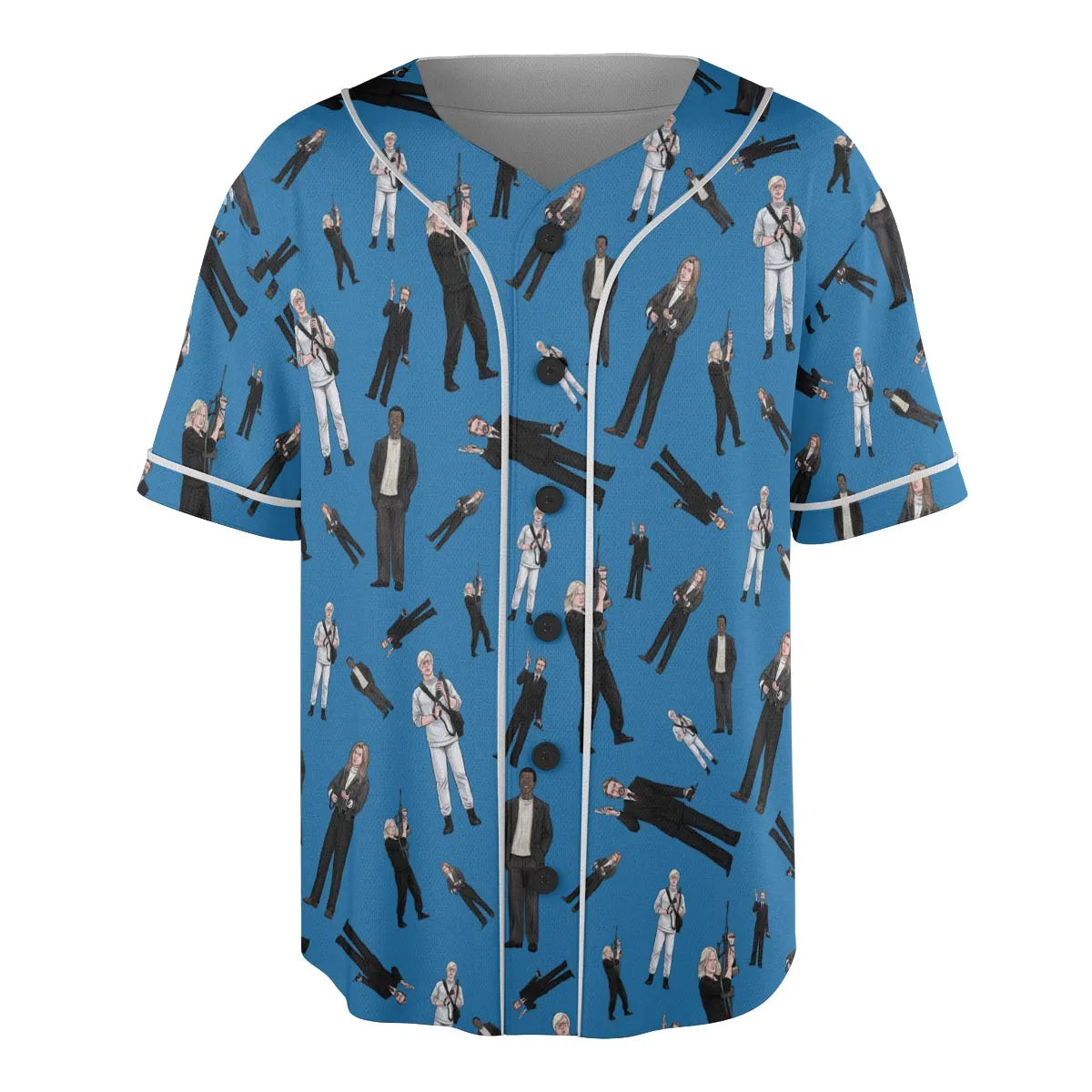 Nakatomi Takeover Die Hard Unisex Baseball Jersey