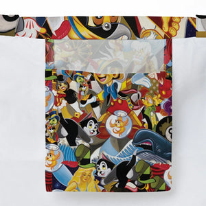 Pinocchio Seamless Large Tote Bag