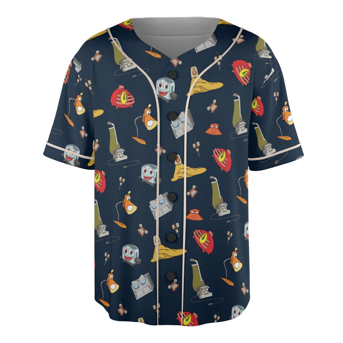 Brave Little Appliances The Brave Little Toaster Unisex Baseball Jersey