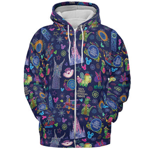 All-over Print Hoodie - R3NWZRQG -  - 3