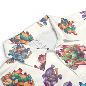 TMNT Break The Wall AOP Men/Women Polo Shirt